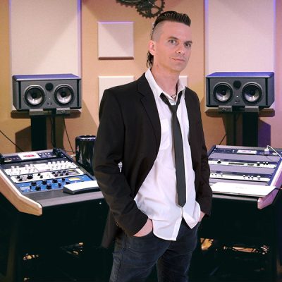 Wouter Baustein, music producer and personal music coach at the studio