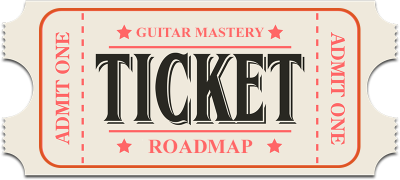 Roadmap to Guitar Mastery entrance ticket